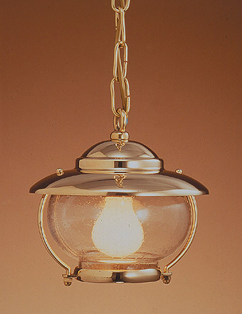 Lampada a soffitto in ottone 22 cm
