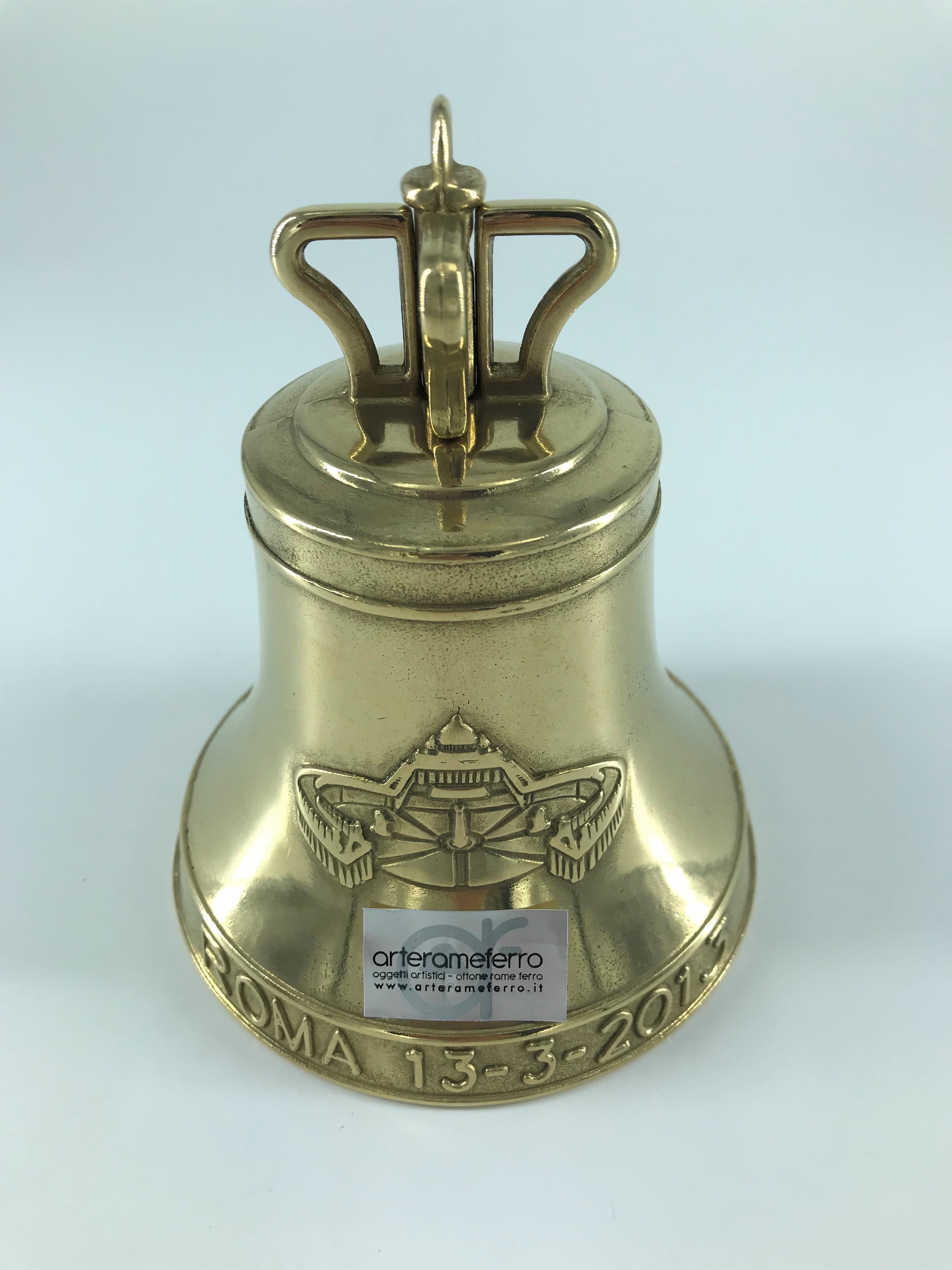 Campanello 1 pulsante in ottone. CFI-CPT1
