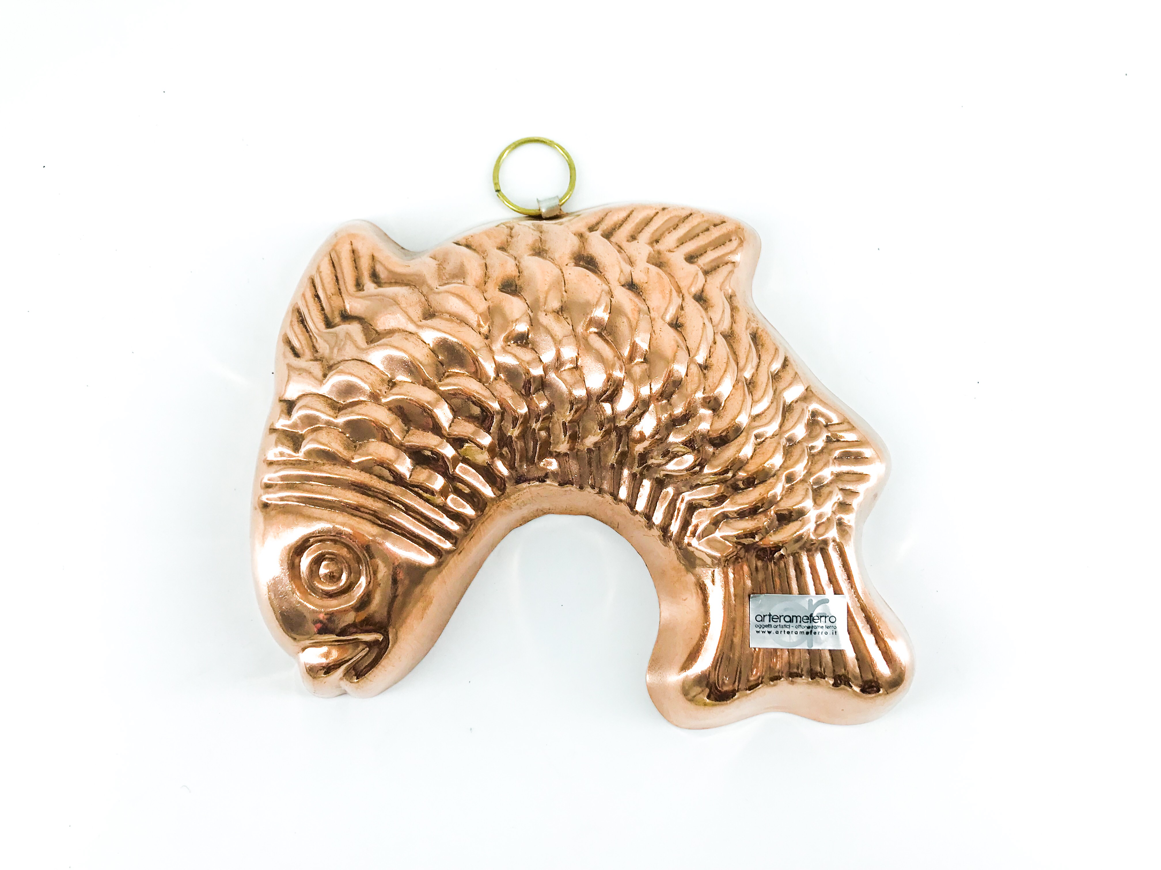 Pesci decorativi in legno da appendere, set da 3