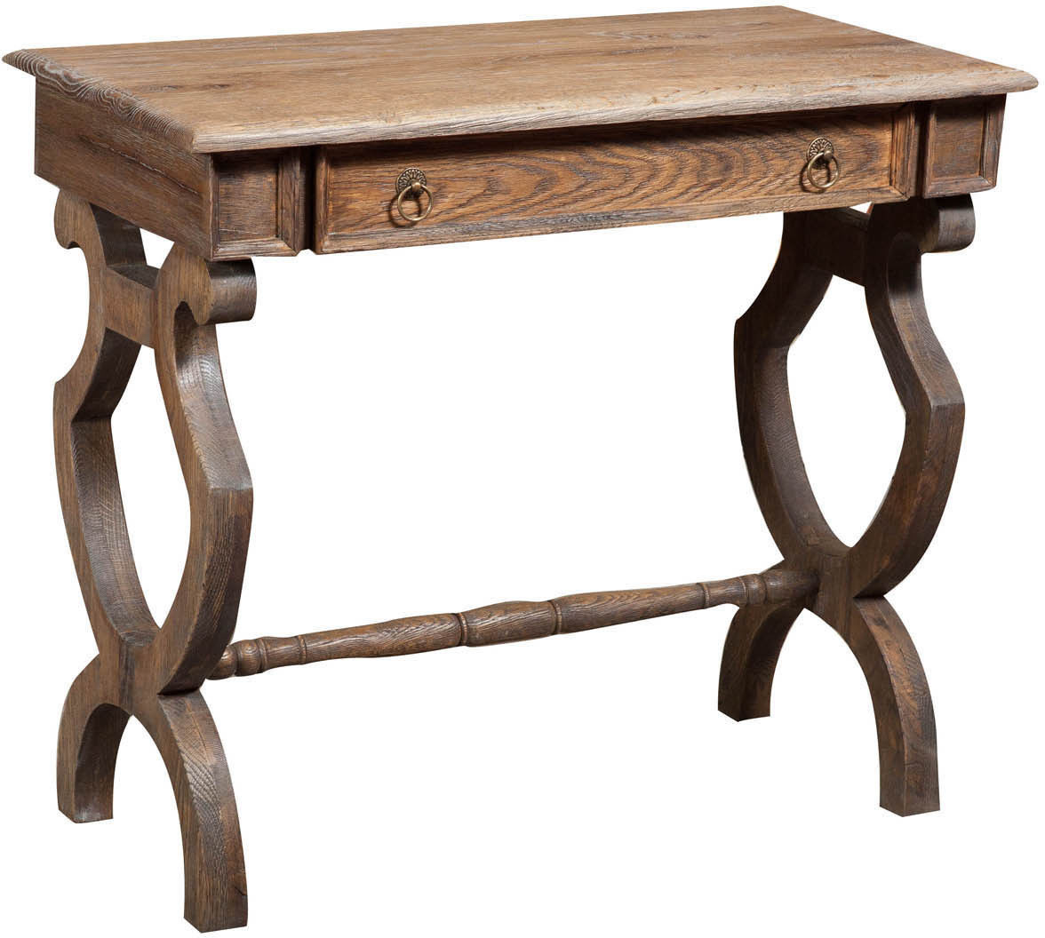 Tavolino in legno massello con cassetto e ripiano (Gebraucht) in Basel