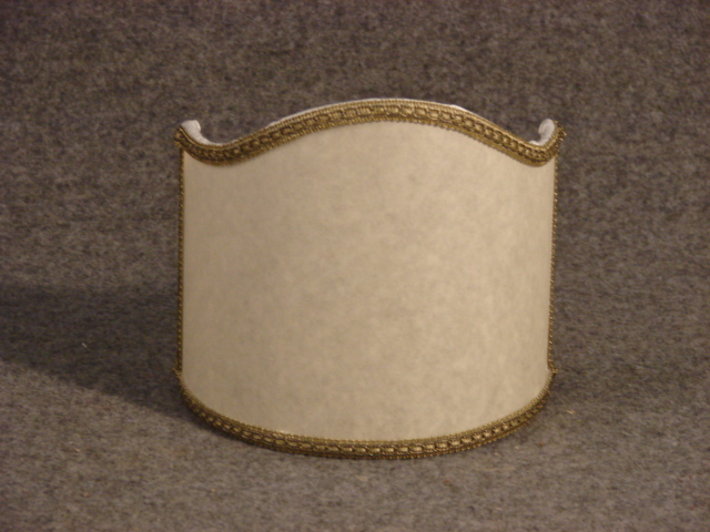 Ventola pergamena ventolina per lampadari ed applique 16 cm