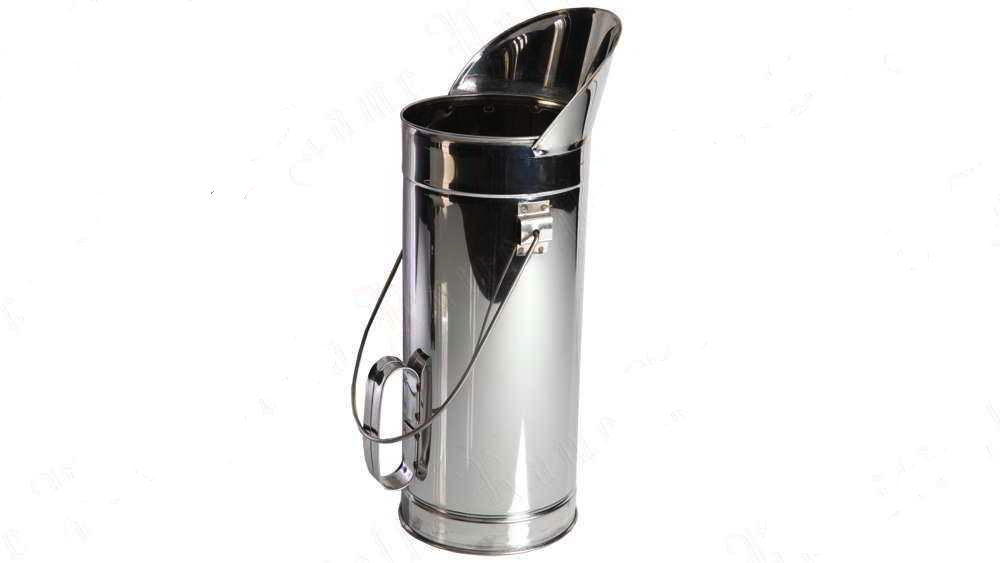 Contenitore Per Olio In Acciaio Inox Con Colino - 1,8 Litri, Base E Coperchio Inclusi, Per Filtrare E Conservare Grassi Alimentari