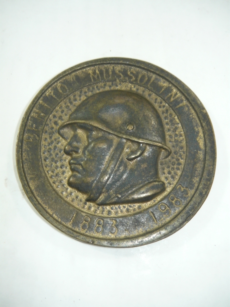 Medaglia commemorativa della nascita di Mussolini