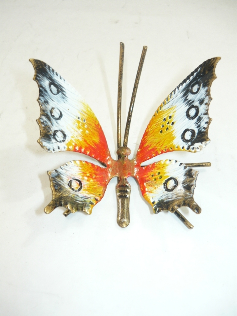 Farfallina in ferro colorato