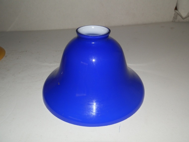 Vetro sostitutivo Paralume di ricambio BLU per lampade ministeriali 19 cm