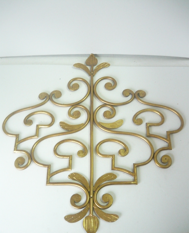 Appendiabiti Da Parete A 1 Posto In Ferro Battuto – Art.3503, Made In Italy, Finiture Varie, 17x11 Cm - 3