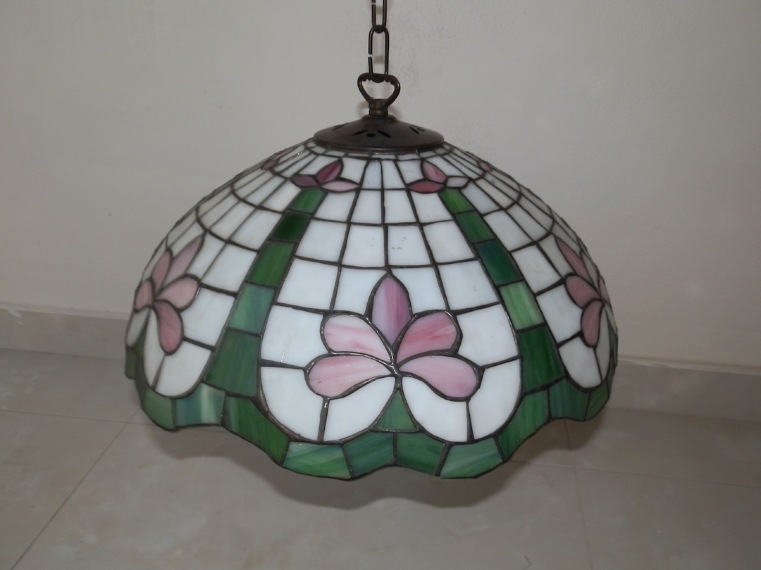 Lampadario da 40 cm in stile Tiffany Lampadario da 40 cm in stile Tiffany