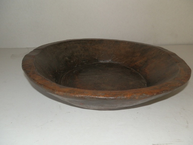 Antico raro piatto da portata centrotavola in legno anni '30
