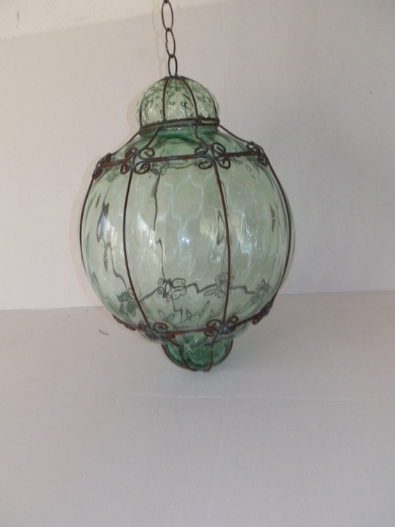 Lampada in vetro Soffiato stile Lucerna Veneziana