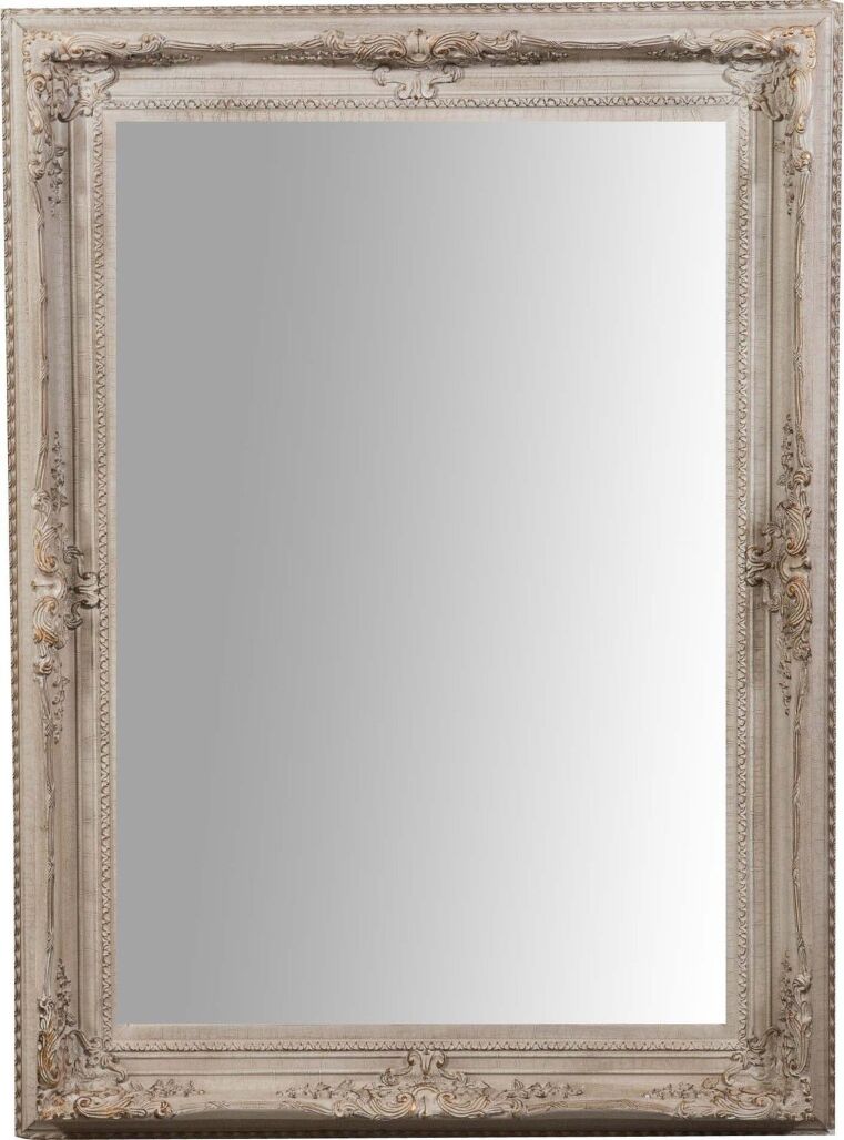 Specchio da parete color Crema rettangolare 114 cm x 84 cm