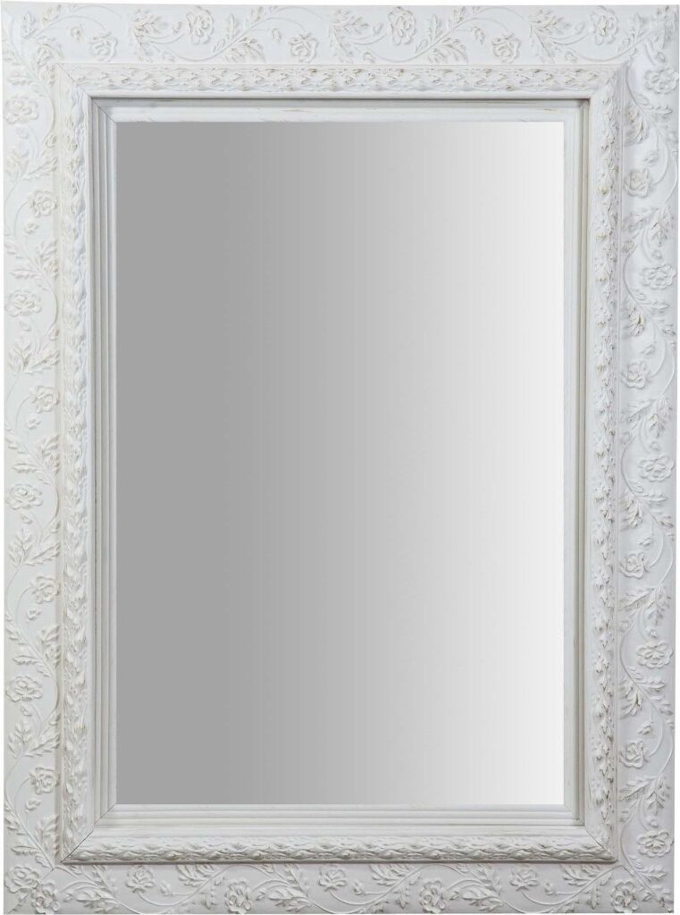 Sepcchiera ingresso camera da letto bianco con ganci 120 cm x 90 cm decorato