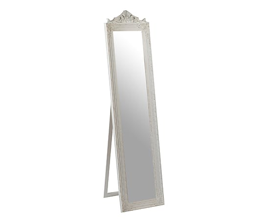 Specchio in stile Shabby Chic - Bianco Antico - 42x53 cm - Legno Massello -  Fatto a Mano - Barocco - Rococo : : Casa e cucina
